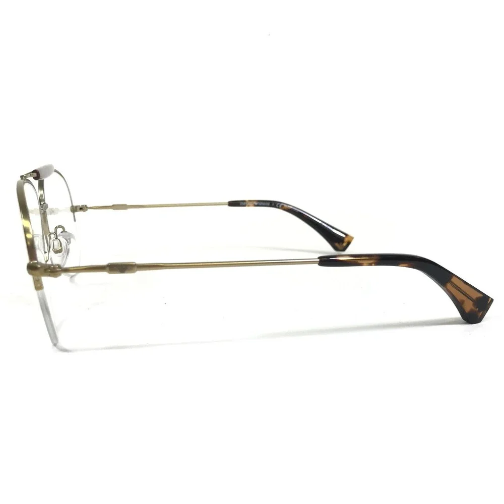 Emporio Armani Eyeglasses Frames EA1020 3002 Matte Pale Gold 55-15-140